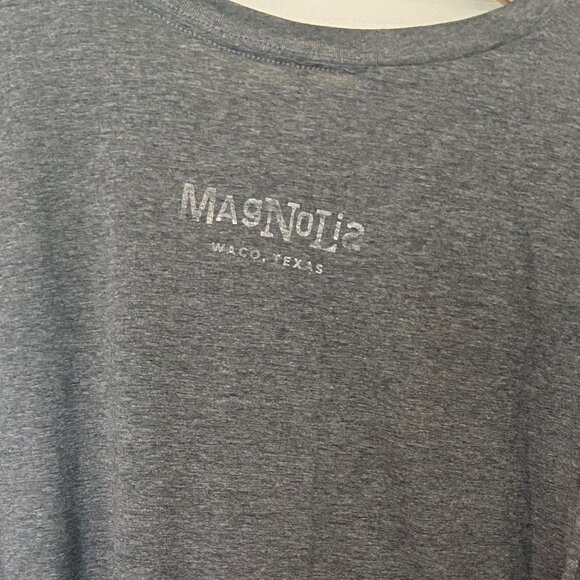 Shiplap Gray White T-Shirt Magnolia Waco TX, Size L - Picture 4 of 7